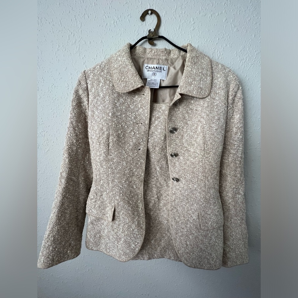 Authentic Chanel Jacket & Skirt Set